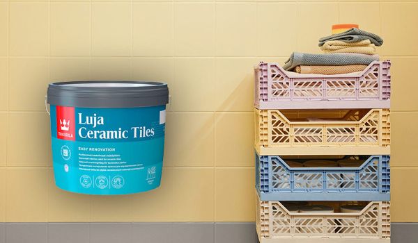 Päivitä kylpyhuoneen ja keittiön ilme helposti ja edullisesti Luja Ceramic Tiles -kaakelimaalilla Päivitä kylpyhuoneen ja keittiön ilme helposti ja edullisesti Luja Ceramic Tiles -kaakelimaalilla