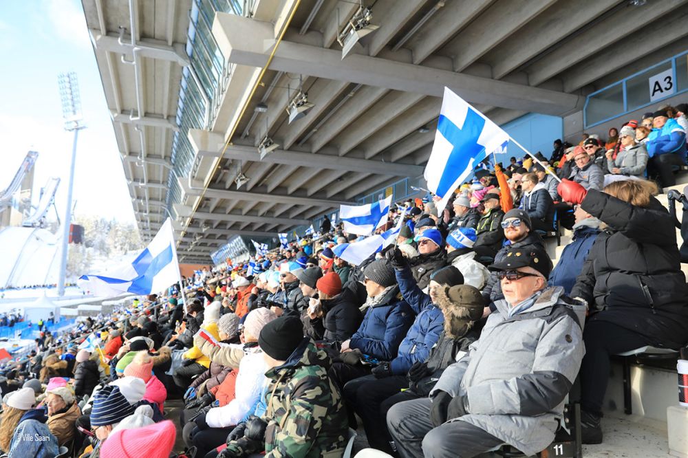 Kuva Salpausselän yleisöstä